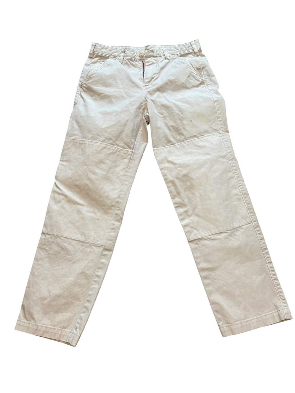GAP Men's Khaki Straight-Leg Chinos in Light Beige. Size 28 x 30. VGUC